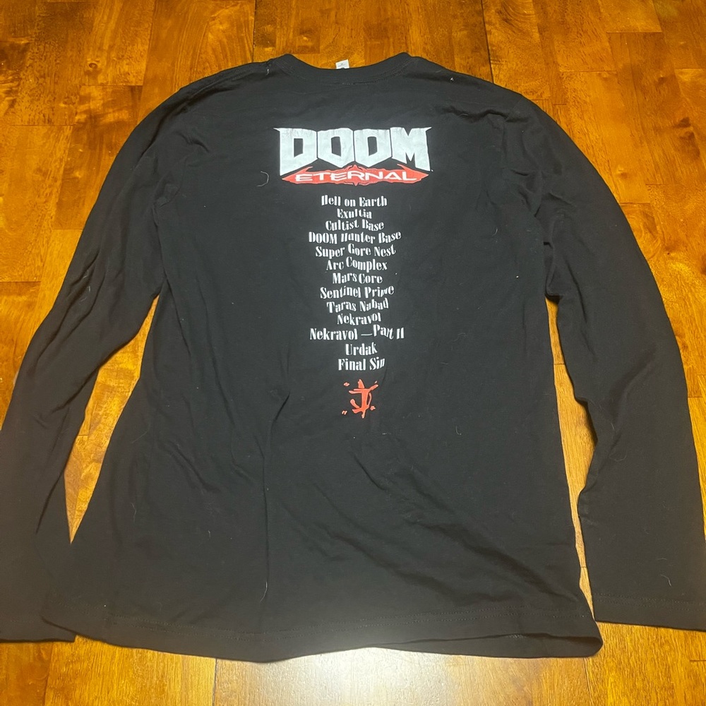 Sick doom shirt long sleeve t shirt.
